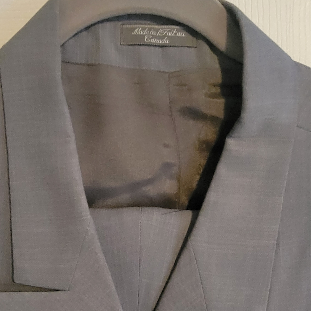 Mens Grey Zagretto Italian Suit - Picture 2 of 11